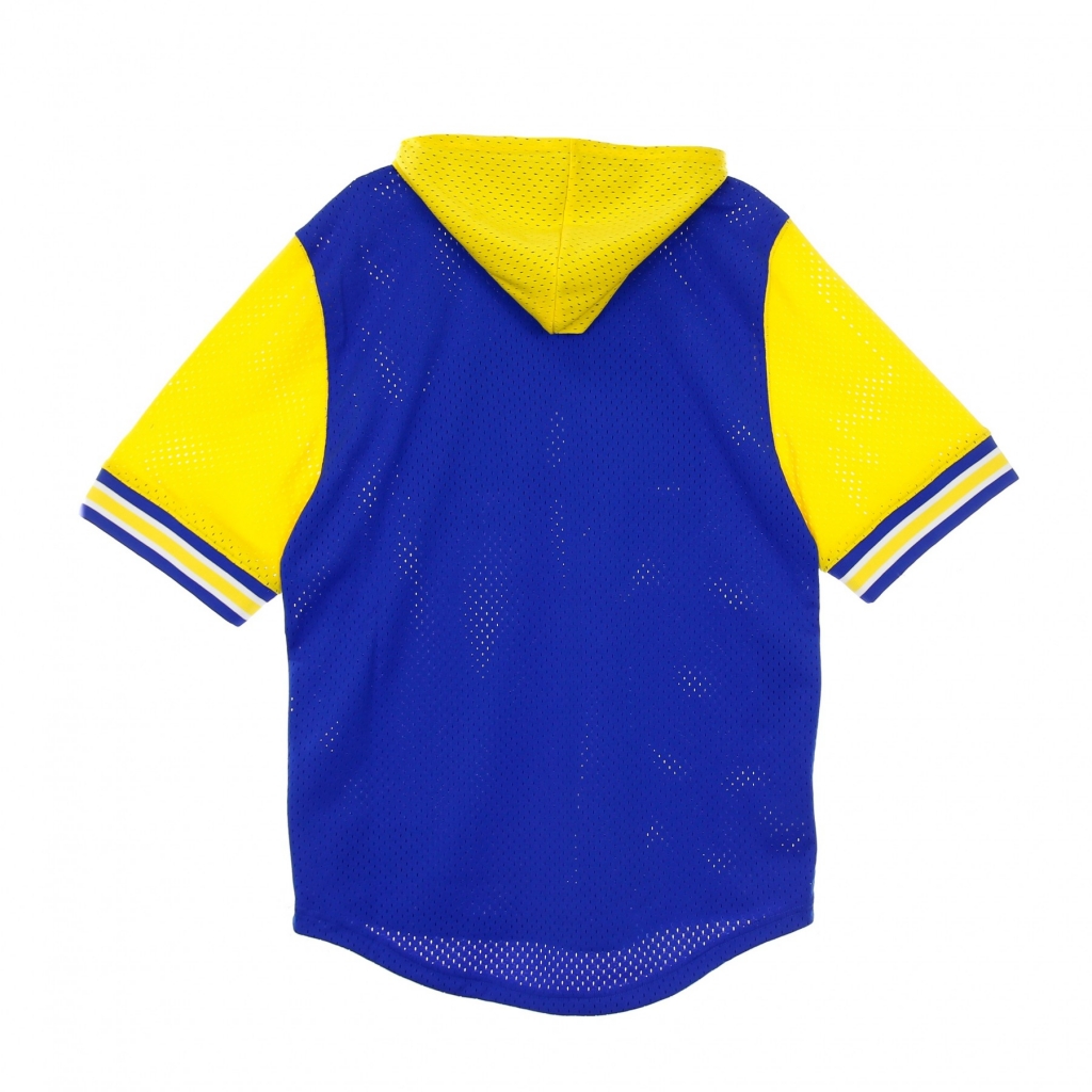 felpa leggera cappuccio manica corta uomo nba buzzer beater mesh hoody hardwood classics dennug ORIGINAL TEAM COLORS