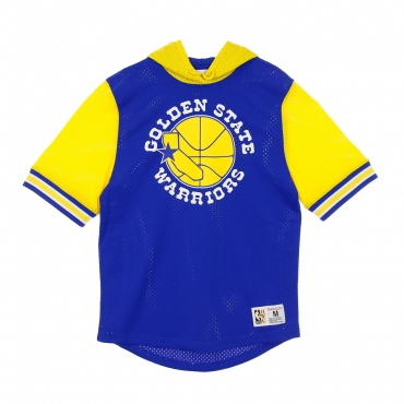 felpa leggera cappuccio manica corta uomo nba buzzer beater mesh hoody hardwood classics golwar ORIGINAL TEAM COLORS