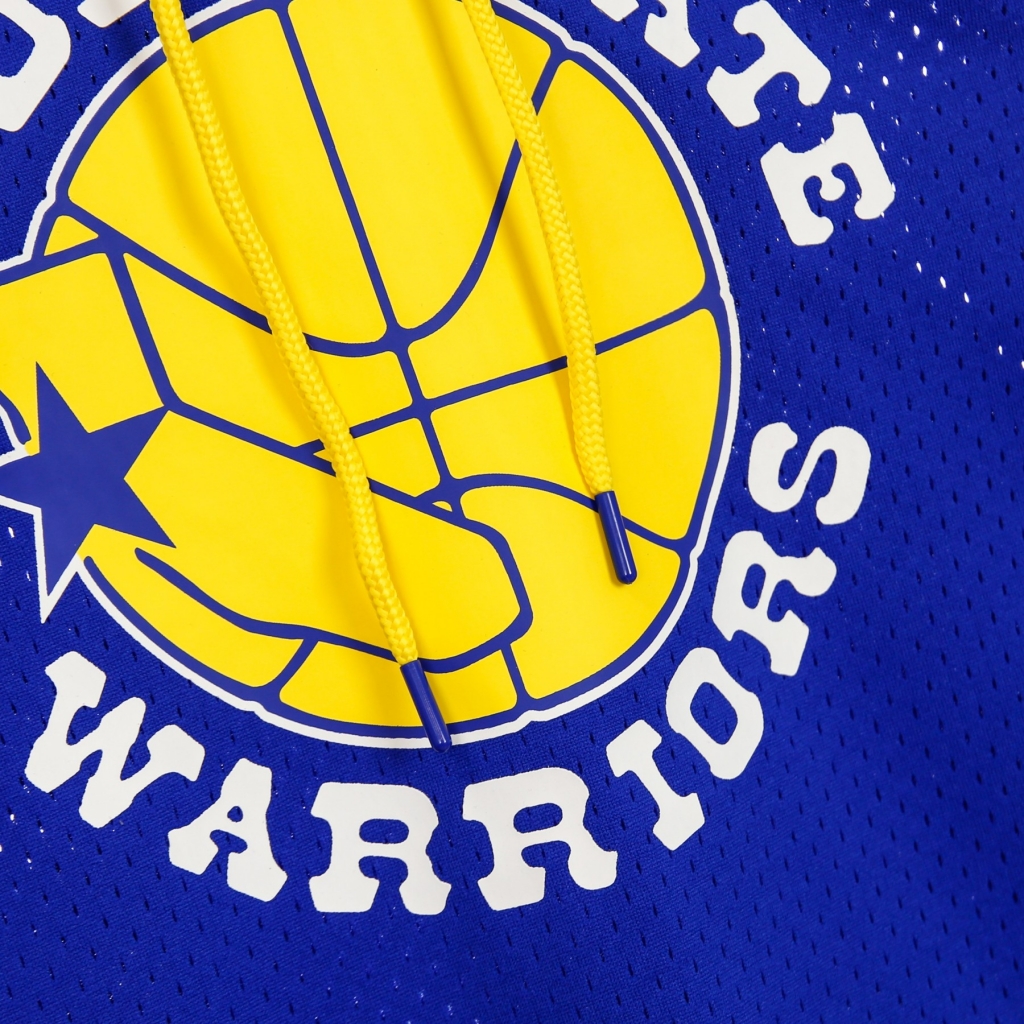 felpa leggera cappuccio manica corta uomo nba buzzer beater mesh hoody hardwood classics golwar ORIGINAL TEAM COLORS