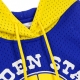felpa leggera cappuccio manica corta uomo nba buzzer beater mesh hoody hardwood classics golwar ORIGINAL TEAM COLORS