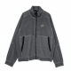 felpa leggera collo alto uomo m sportswearjersey jacket wash revival BLACK/BLACK