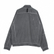 felpa leggera collo alto uomo m sportswearjersey jacket wash revival BLACK/BLACK