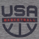 felpa leggera cappuccio uomo olympics nike spotlight hoodie pullover usa DK GREY HEATHER/DARK GREY
