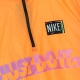 giacca tuta donna sportswear woven pullover jacket wash ATOMIC ORANGE/BLACK