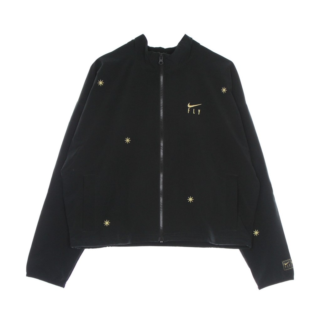 giubbotto donna dry-fit seasonal fly jacket BLACK/FLT GOLD
