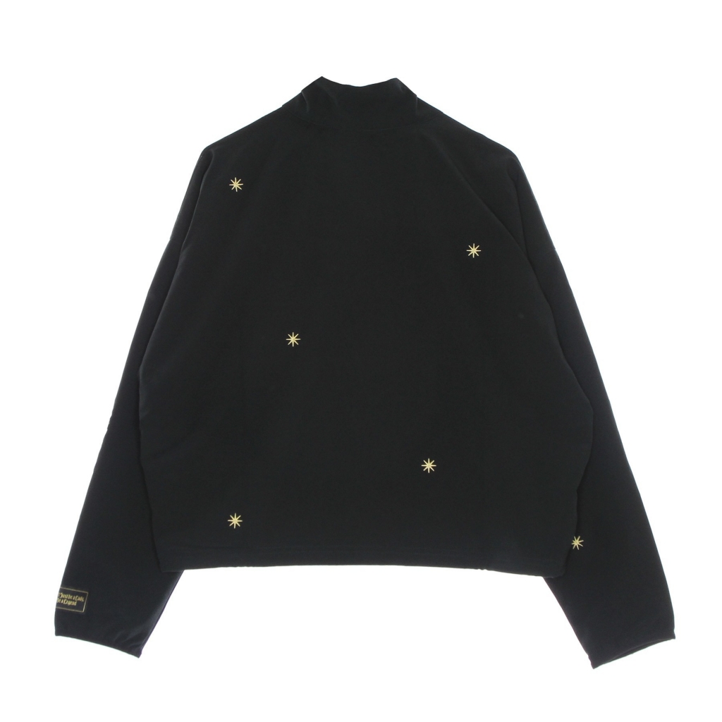 giubbotto donna dry-fit seasonal fly jacket BLACK/FLT GOLD