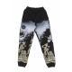 pantalone tuta leggero uomo clouds  flames jogger BLACK/MULTI