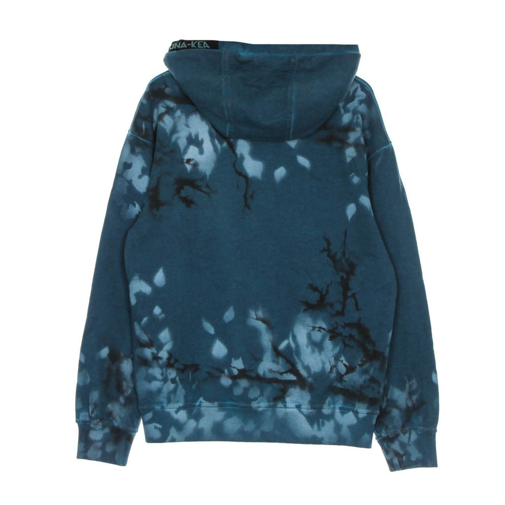 felpa leggera cappuccio uomo forest hoodie PETROLEUM
