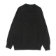 felpa leggera girocollo uomo raglan sweatshirt BLACK