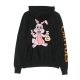 felpa cappuccio uomo cokane rabbit hoodie x freddie gibbs BLACK