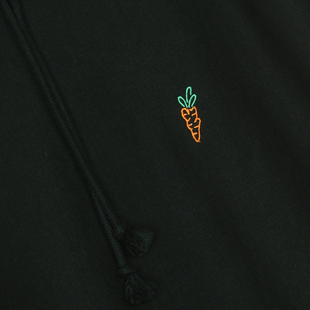 felpa cappuccio uomo cokane rabbit hoodie x freddie gibbs BLACK