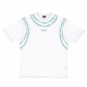 maglietta uomo green barbed wire tee WHITE/GREEN