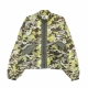giacca tuta donna woven aop jacket CARGO KHAKI/LIGHT ARMY/BLACK