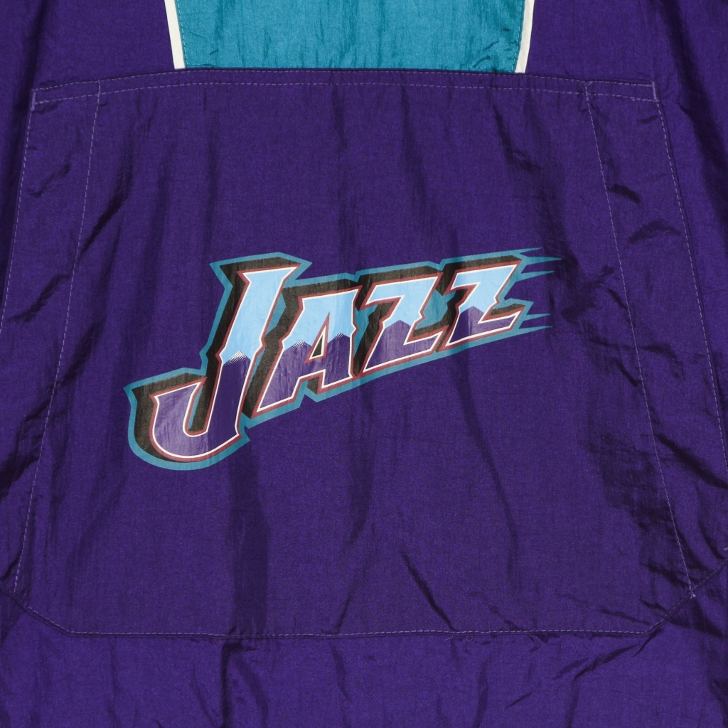 giacca a vento infilabile uomo nba highlight reel windbreaker hardwood classics utajaz ORIGINAL TEAM COLORS