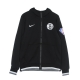 felpa leggera cappuccio zip uomo nba dri fit showtime full zip hood bronet BLACK/WHITE/DARK STEEL GREY/WHITE