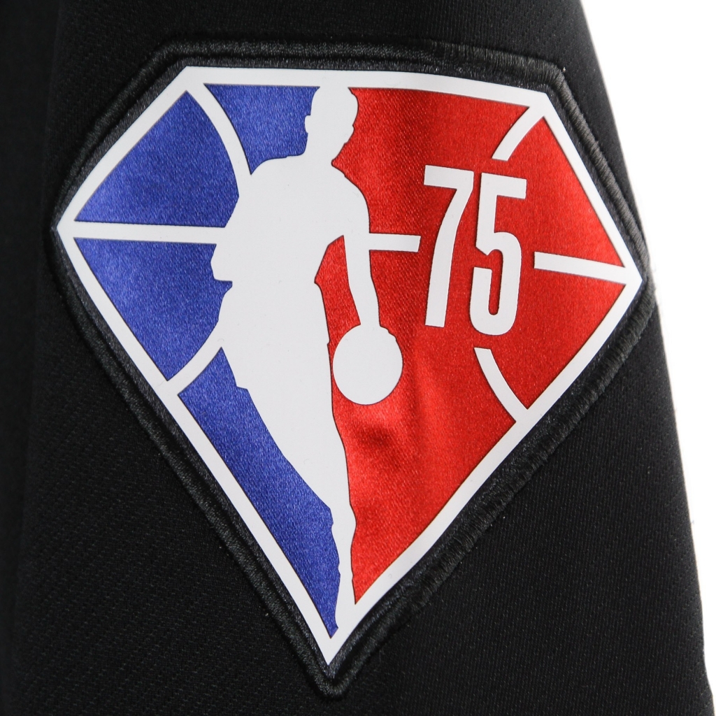 felpa leggera cappuccio zip uomo nba dri fit showtime full zip hood bronet BLACK/WHITE/DARK STEEL GREY/WHITE