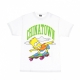 maglietta uomo cowabunga arc tee x the simpsons WHITE