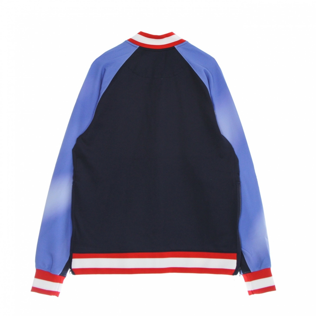 felpa leggera college uomo nba dri fit showtime l/s jacket bronet COLLEGE NAVY/UNIVERSITY RED/WHITE