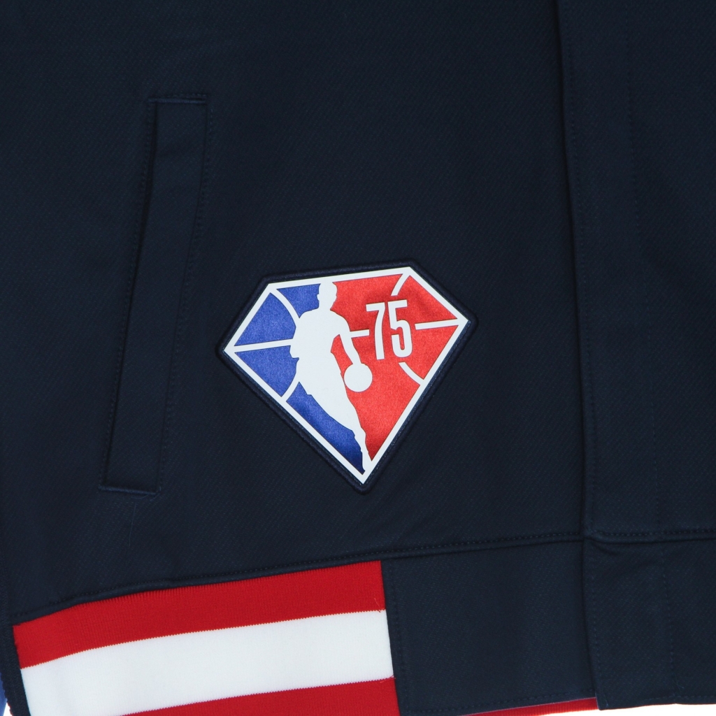 felpa leggera college uomo nba dri fit showtime l/s jacket bronet COLLEGE NAVY/UNIVERSITY RED/WHITE