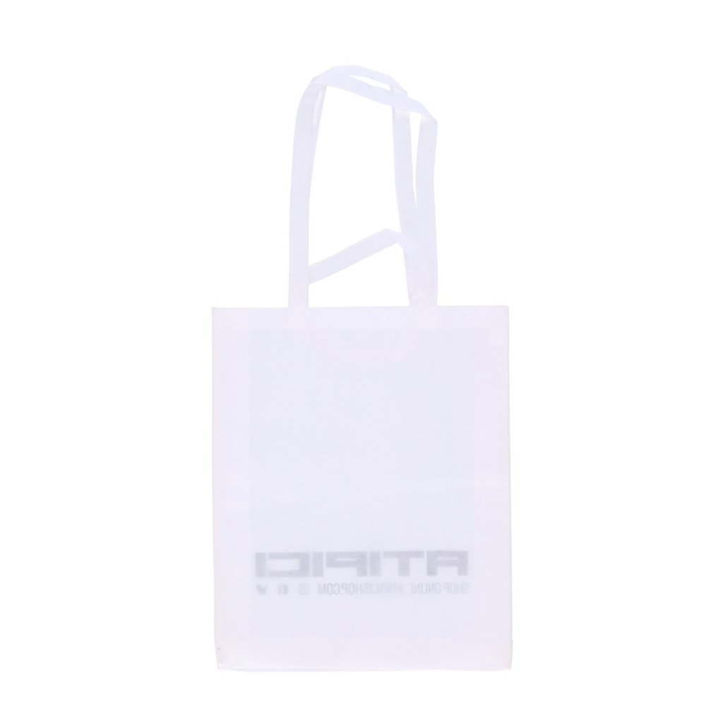 borsa uomo logo tote bag WHITE