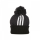 cappello pom pom uomo adicolor classic pom beanie BLACK