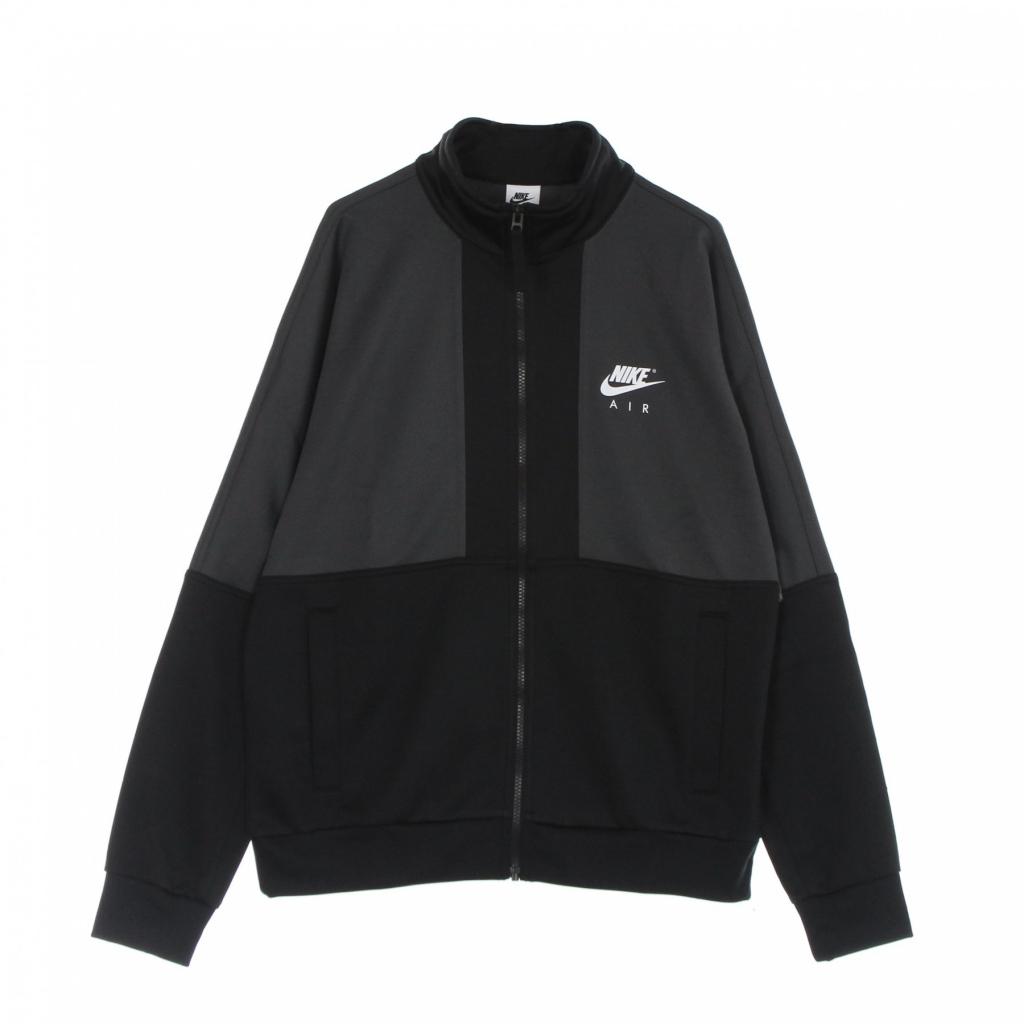 giacca tuta uomo air poly knit jacket BLACK/ANTHRACITE/WHITE