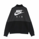 giacca tuta uomo air poly knit jacket BLACK/ANTHRACITE/WHITE