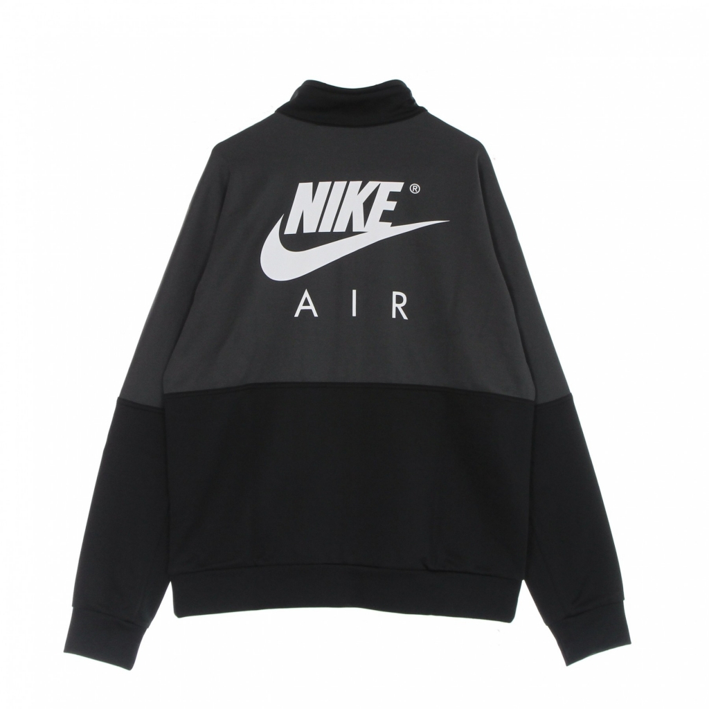 giacca tuta uomo air poly knit jacket BLACK/ANTHRACITE/WHITE