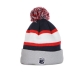 cappello pom pom uomo nfl striped cuff knit beanie neepat ORIGINAL TEAM COLORS