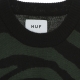 maglione donna huf crown sweater BLACK