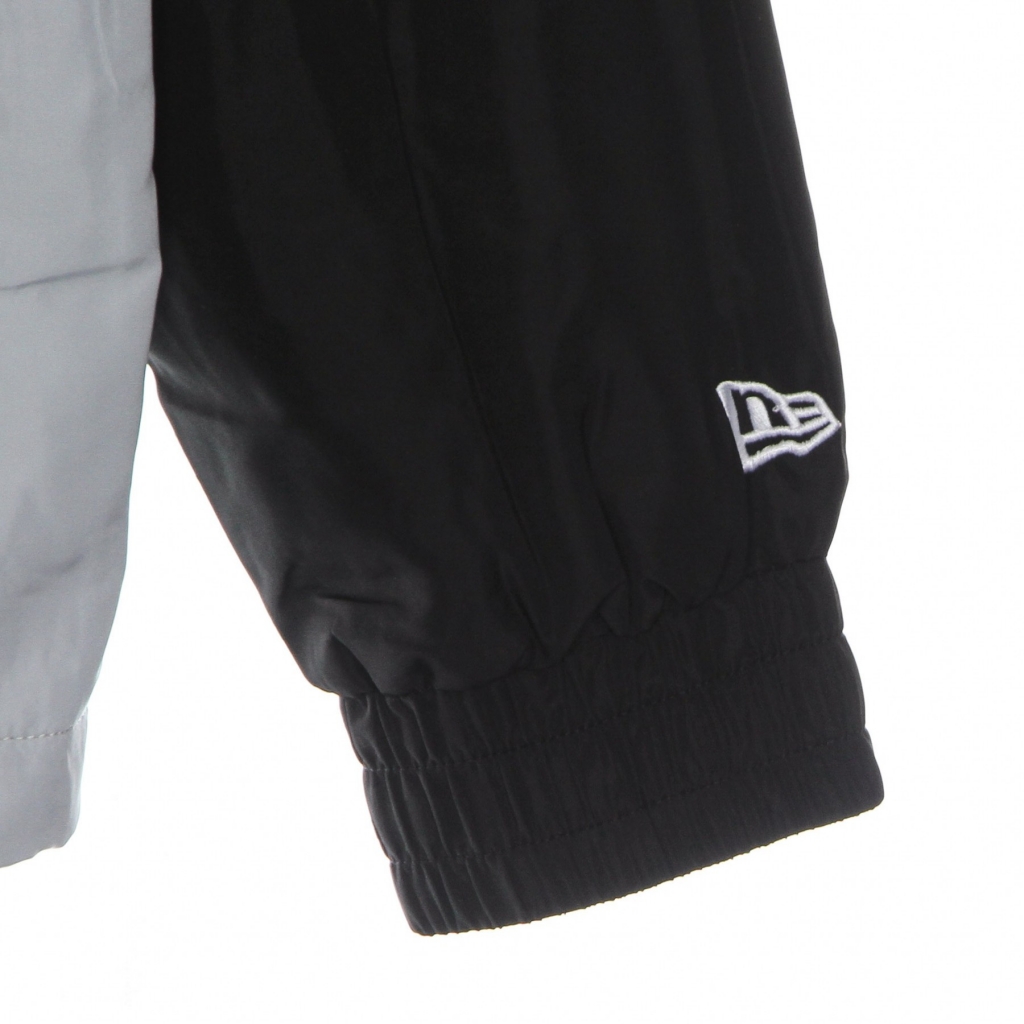 giacca a vento infilabile uomo nfl windbreaker lasrai BLACK/DARK GREY