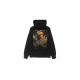 felpa leggera cappuccio uomo tony ribs icon hoodie BLACK/ORANGE