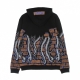 felpa leggera cappuccio uomo bricks hoodie BLACK