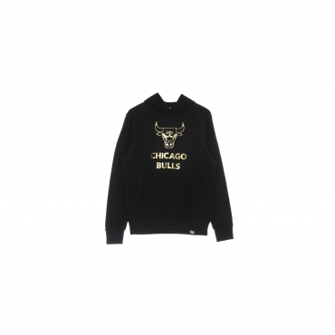 felpa leggera cappuccio uomo nba black and gold metallic hoody chibul BLACK/GOLD
