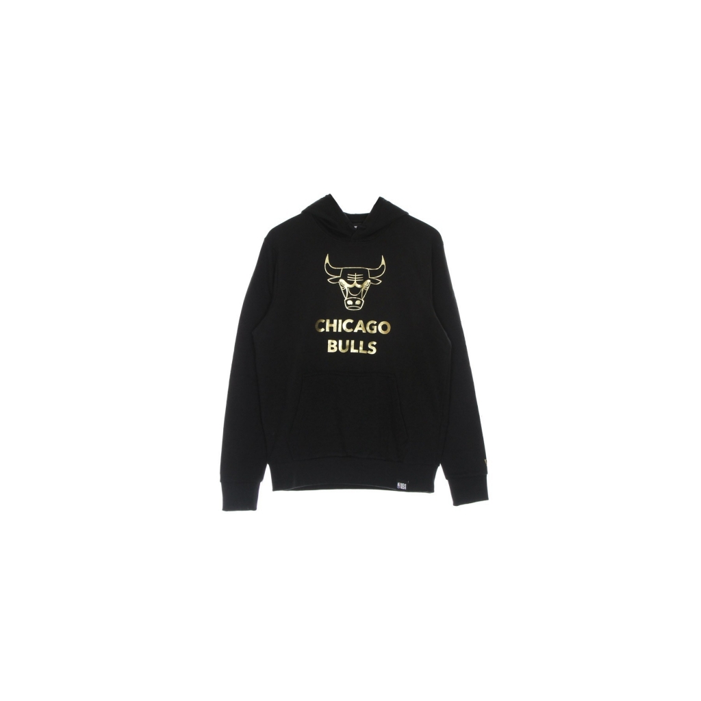 felpa leggera cappuccio uomo nba black and gold metallic hoody chibul BLACK/GOLD
