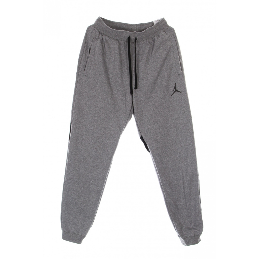 pantalone tuta leggero uomo dri-fit air fleece pant CARBON HEATHER/BLACK
