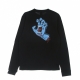maglietta manica lunga uomo screaming hand chest l/s tee BLACK