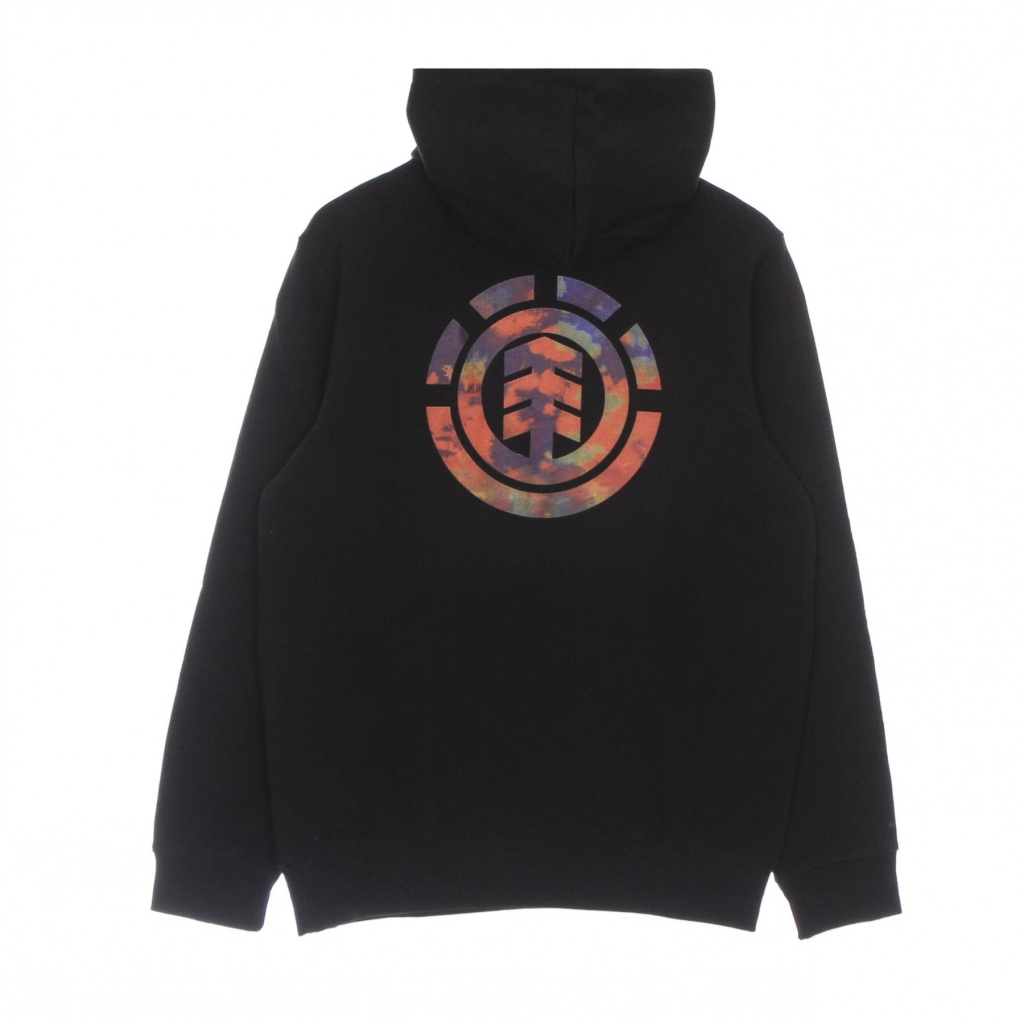 felpa leggera cappuccio uomo magma icon hood FLINT BLACK