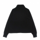 felpa leggera collo alto donna sportswear tech fleece 1/4-zip top BLACK/BLACK