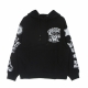 felpa leggera cappuccio uomo choose your mask hoodie BLACK