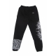 pantalone tuta leggero uomo respect your demon jogger BLACK