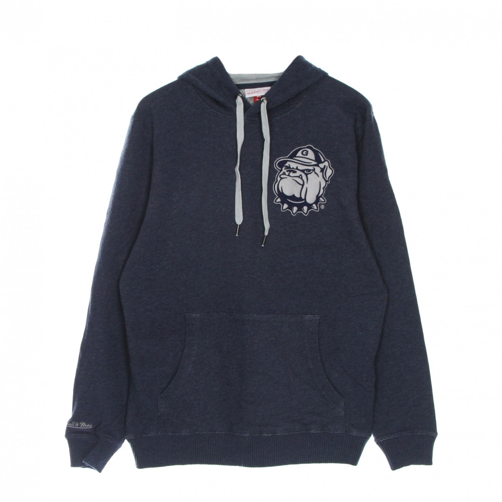 felpa leggera cappuccio uomo ncaa classic french terry hoodie geohoy NAVY