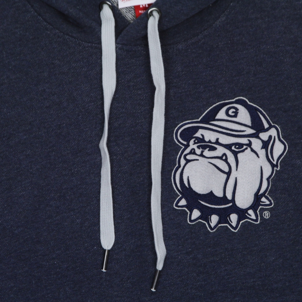 felpa leggera cappuccio uomo ncaa classic french terry hoodie geohoy NAVY