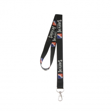 portachiavi laccetto uomo the playoffs lanyard BLACK