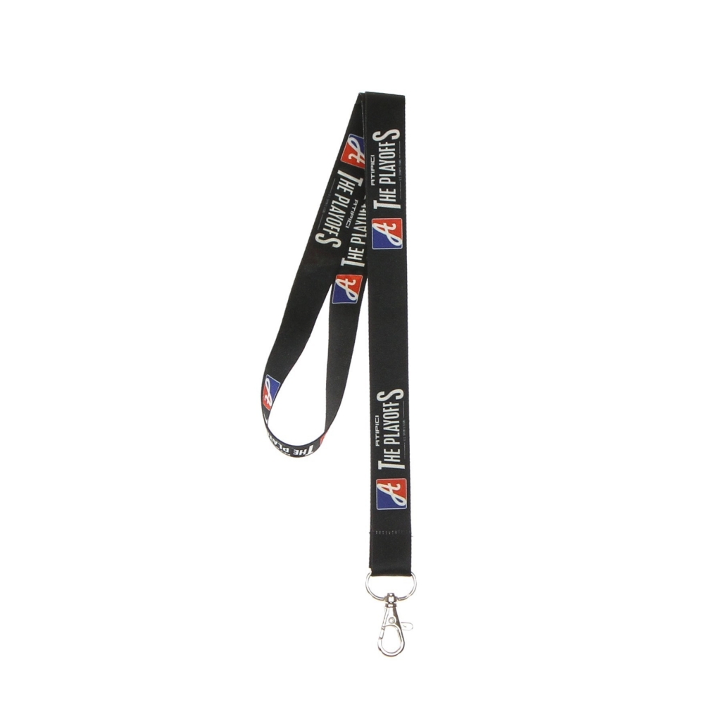 portachiavi laccetto uomo the playoffs lanyard BLACK