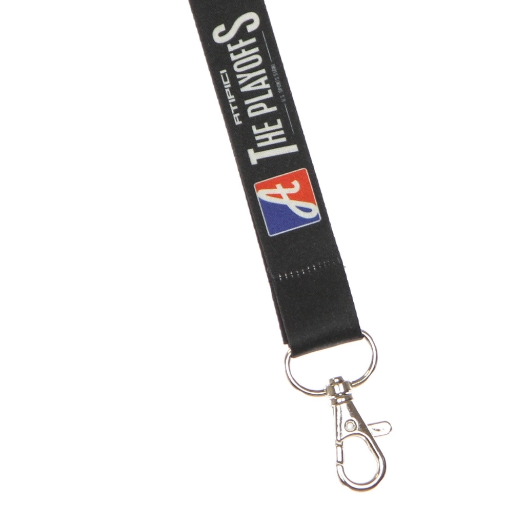 portachiavi laccetto uomo the playoffs lanyard BLACK