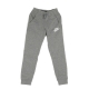 pantalone tuta felpato ragazzo club jogger pant CARBON HEATHER/COOL GREY/WHITE
