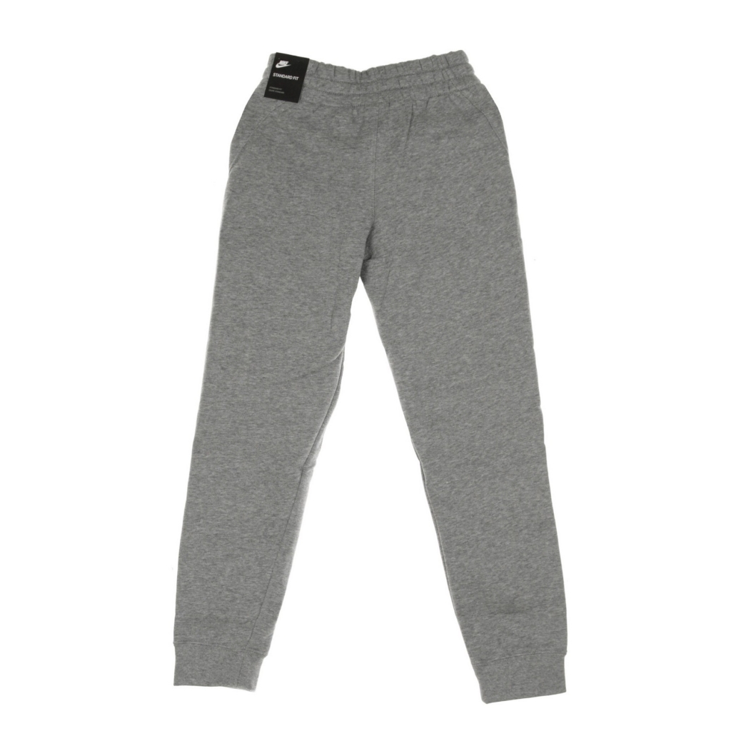 pantalone tuta felpato ragazzo club jogger pant CARBON HEATHER/COOL GREY/WHITE
