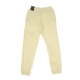 pantalone tuta felpato donna sportswear swoosh FOSSIL/STONE