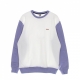 felpa leggera girocollo uomo heritage taped crew sweat ICED LILAC